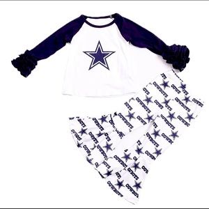 Dallas Cowboys 2 piece toddler outfit